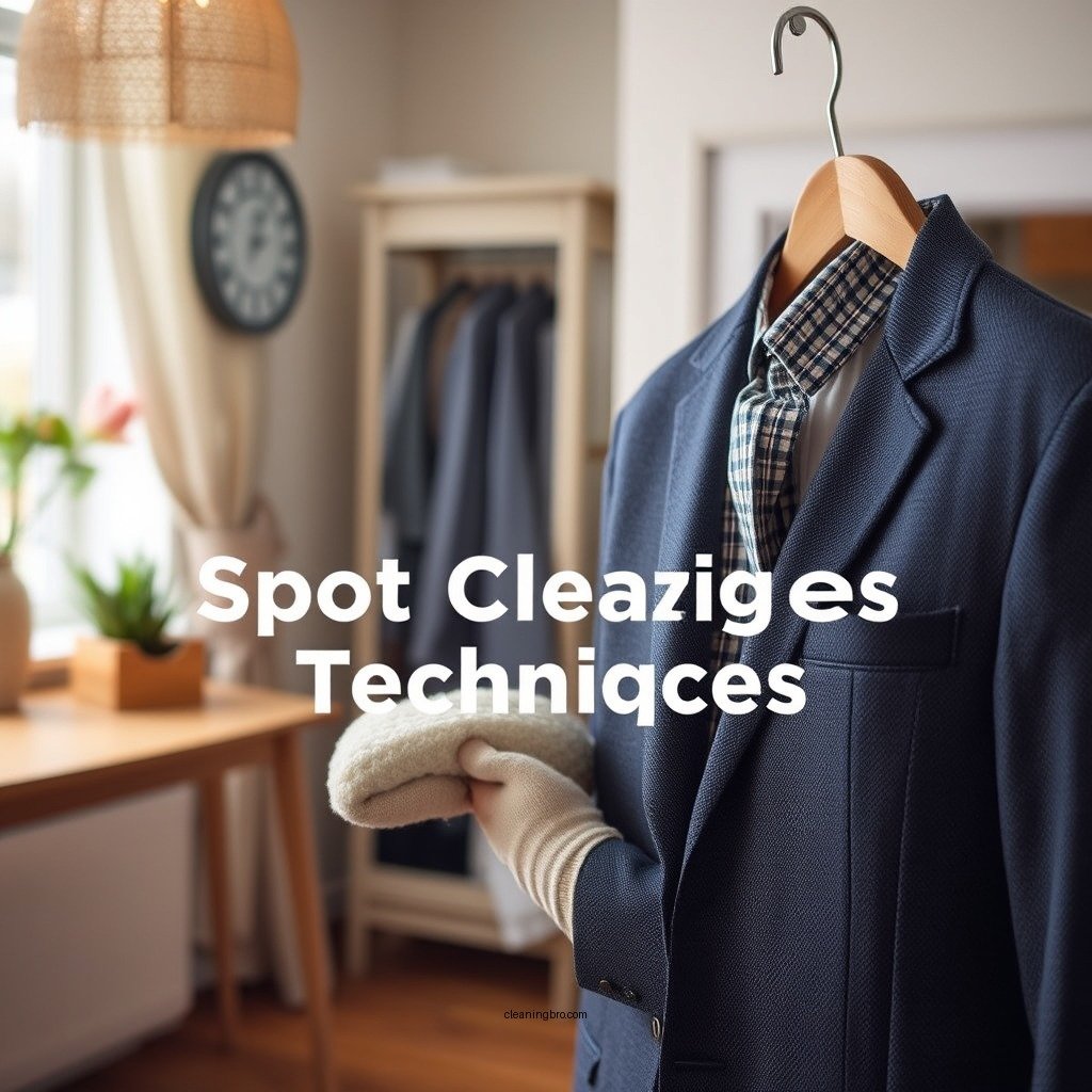 Spot Cleaning Techniques - how to clean blazer at home