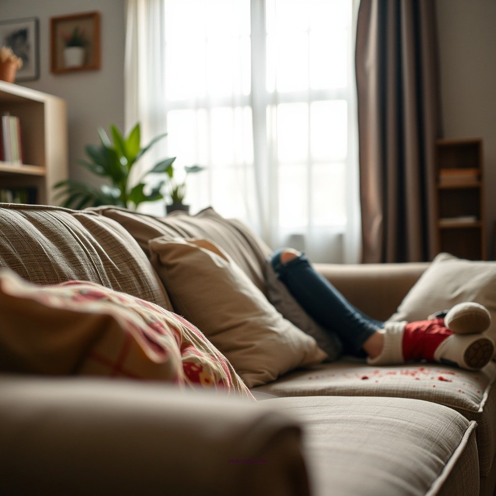 Immediate Actions to Take - how to clean blood off couch