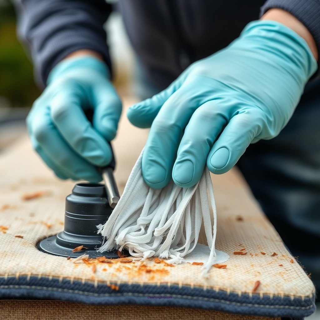 Step-by-Step Cleaning Process - how to clean boat canvas mildew