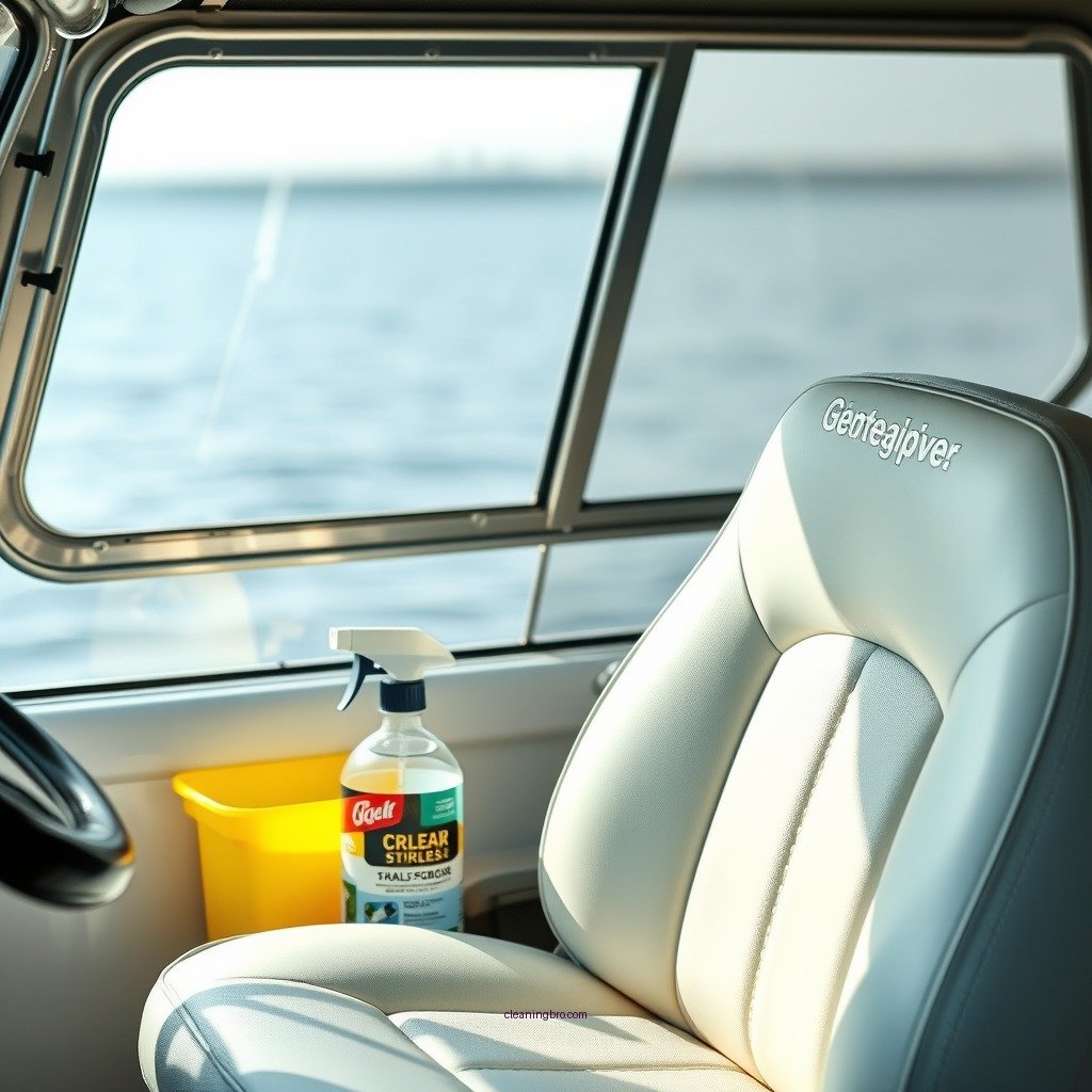 Essential Cleaning Supplies - how to clean boat seats mildew