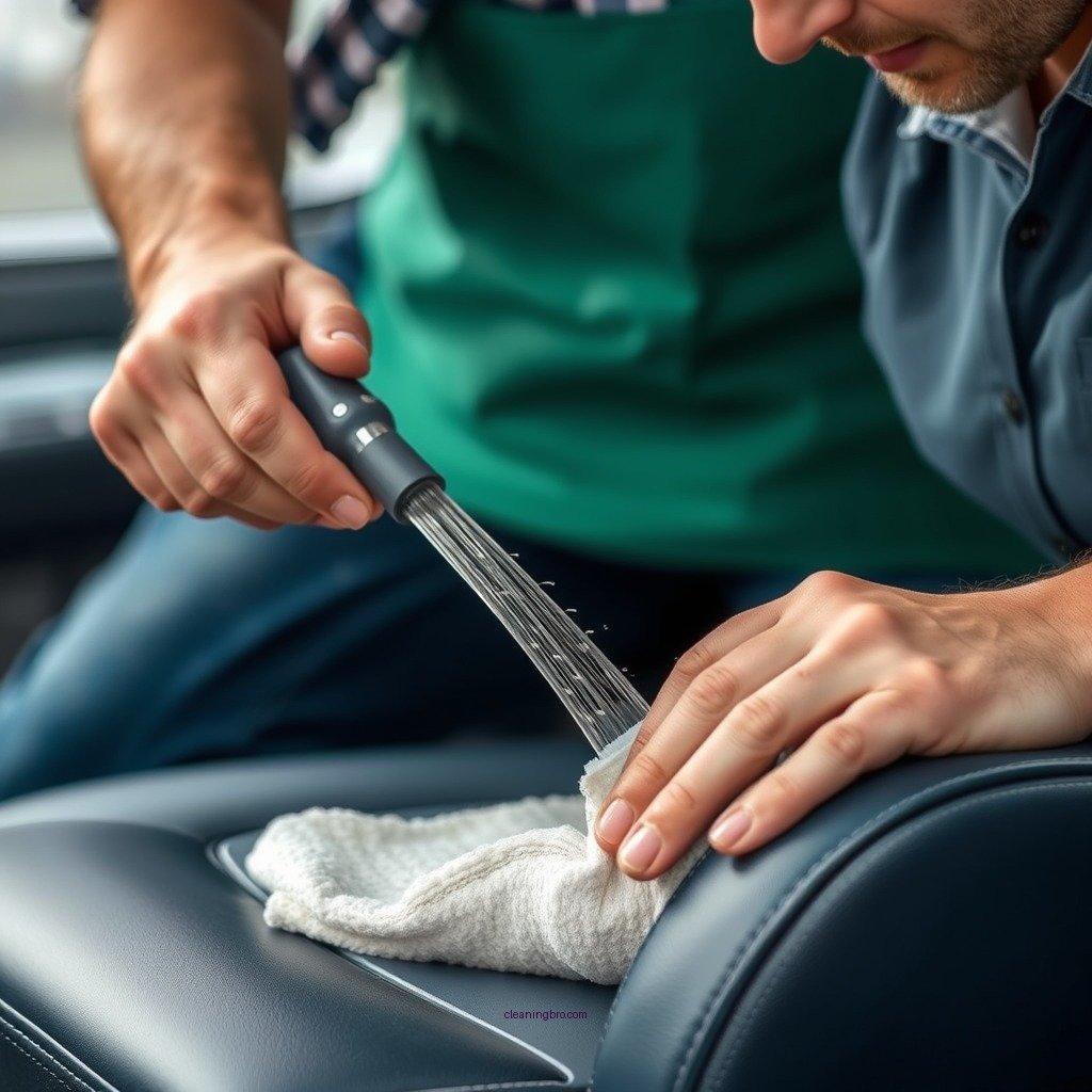 Step-by-Step Cleaning Process - how to clean boat seats mildew