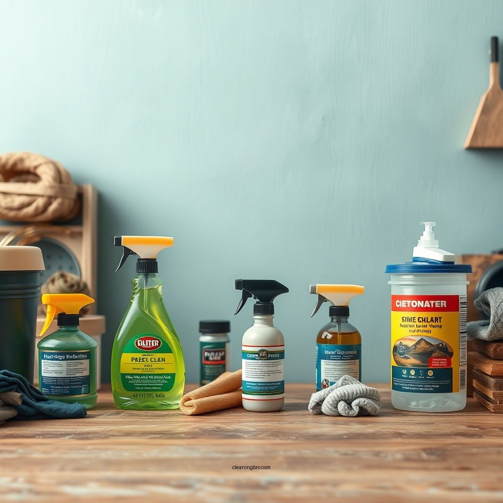 Essential Cleaning Supplies - how to clean boat vinyl