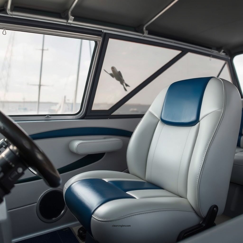 Cleaning the Vinyl Seats - how to clean boat vinyl seats