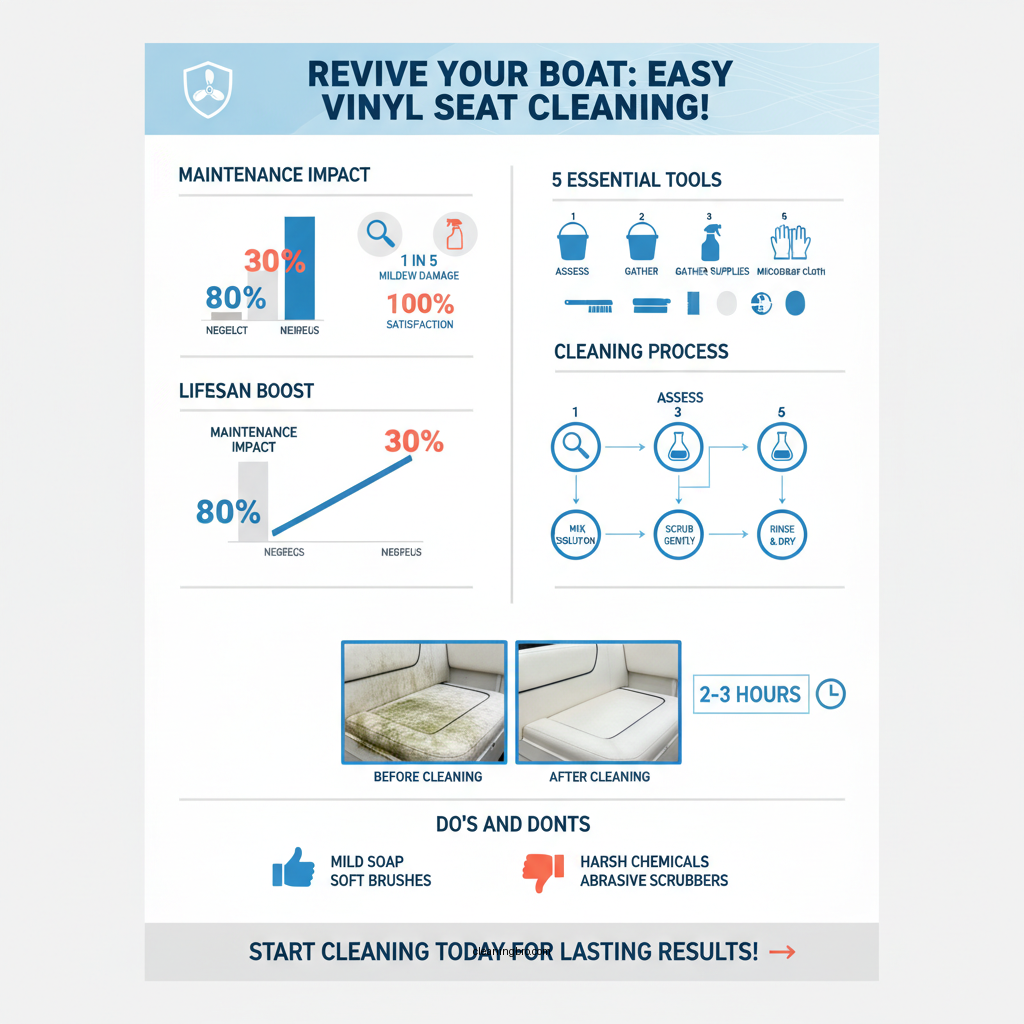 how to clean boat vinyl seats - Data Infographic and Statistics