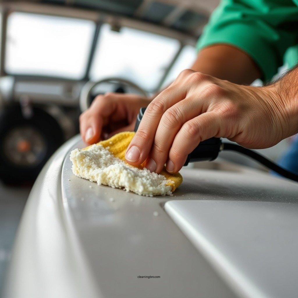 Step-by-Step Cleaning Process - how to clean boat vinyl