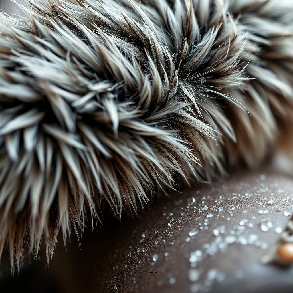 Cleaning the Fur - how to clean boots with fur