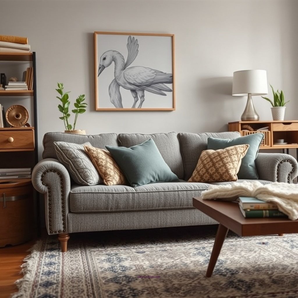 Regular Maintenance Tips - how to clean boucle couch