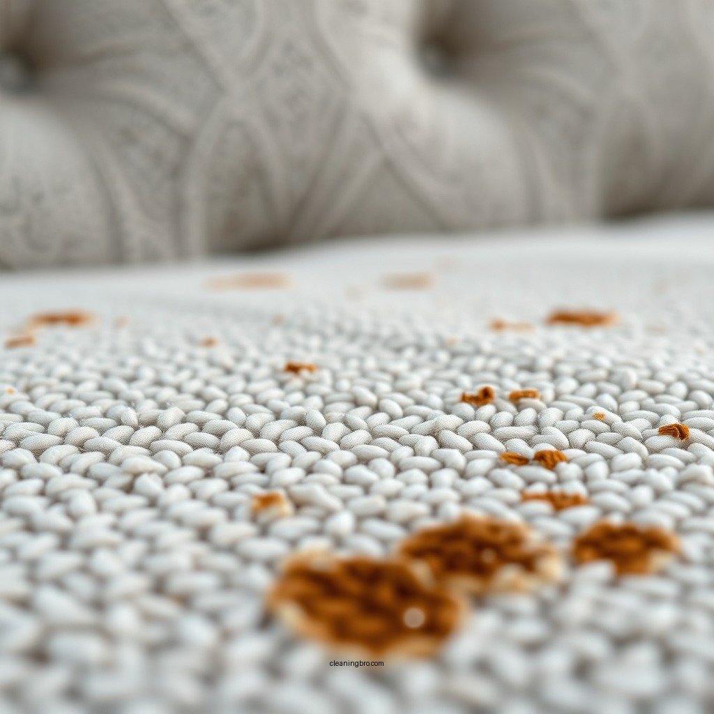 Spot Cleaning Stains - how to clean boucle sofa