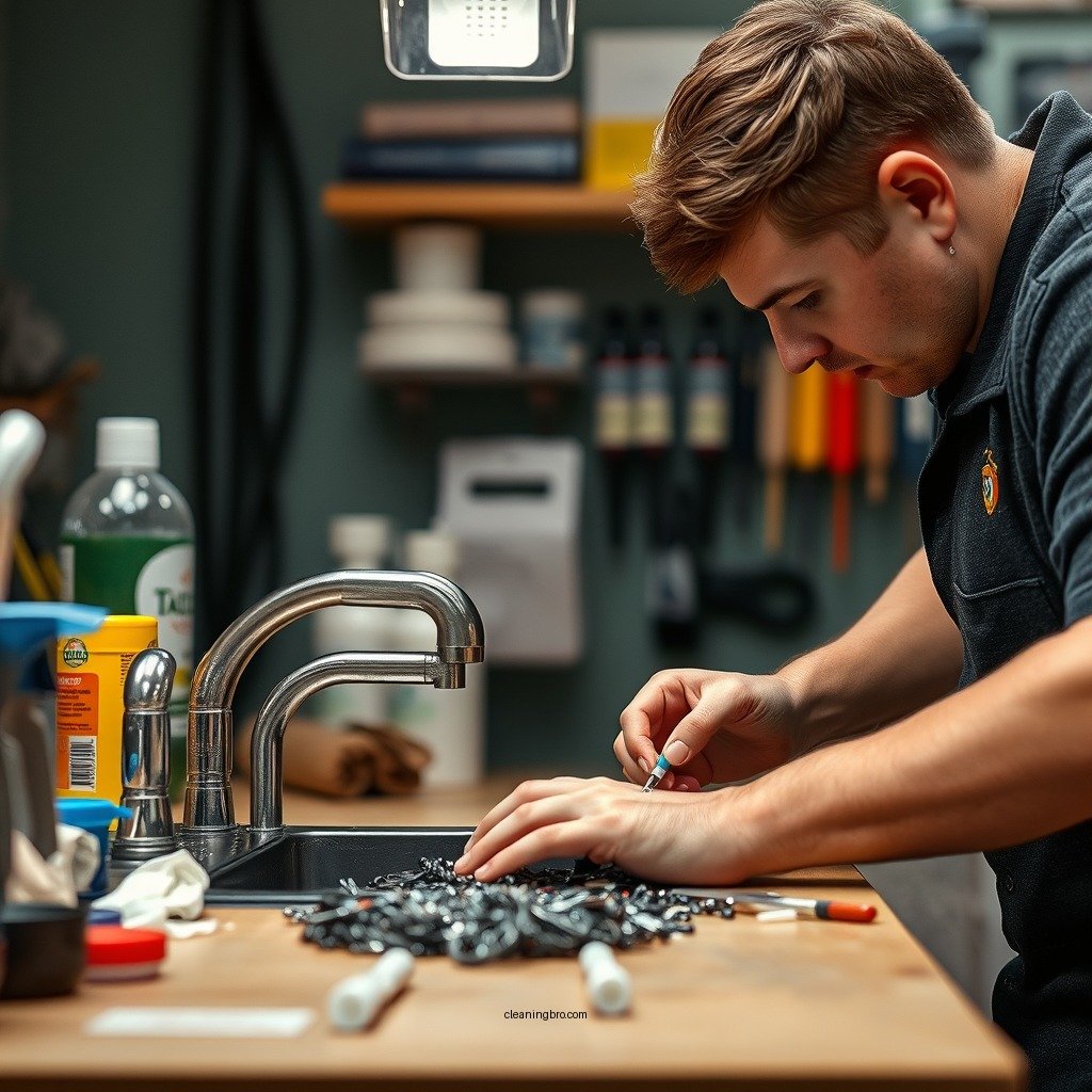 Preparing for Cleaning - how to clean brads