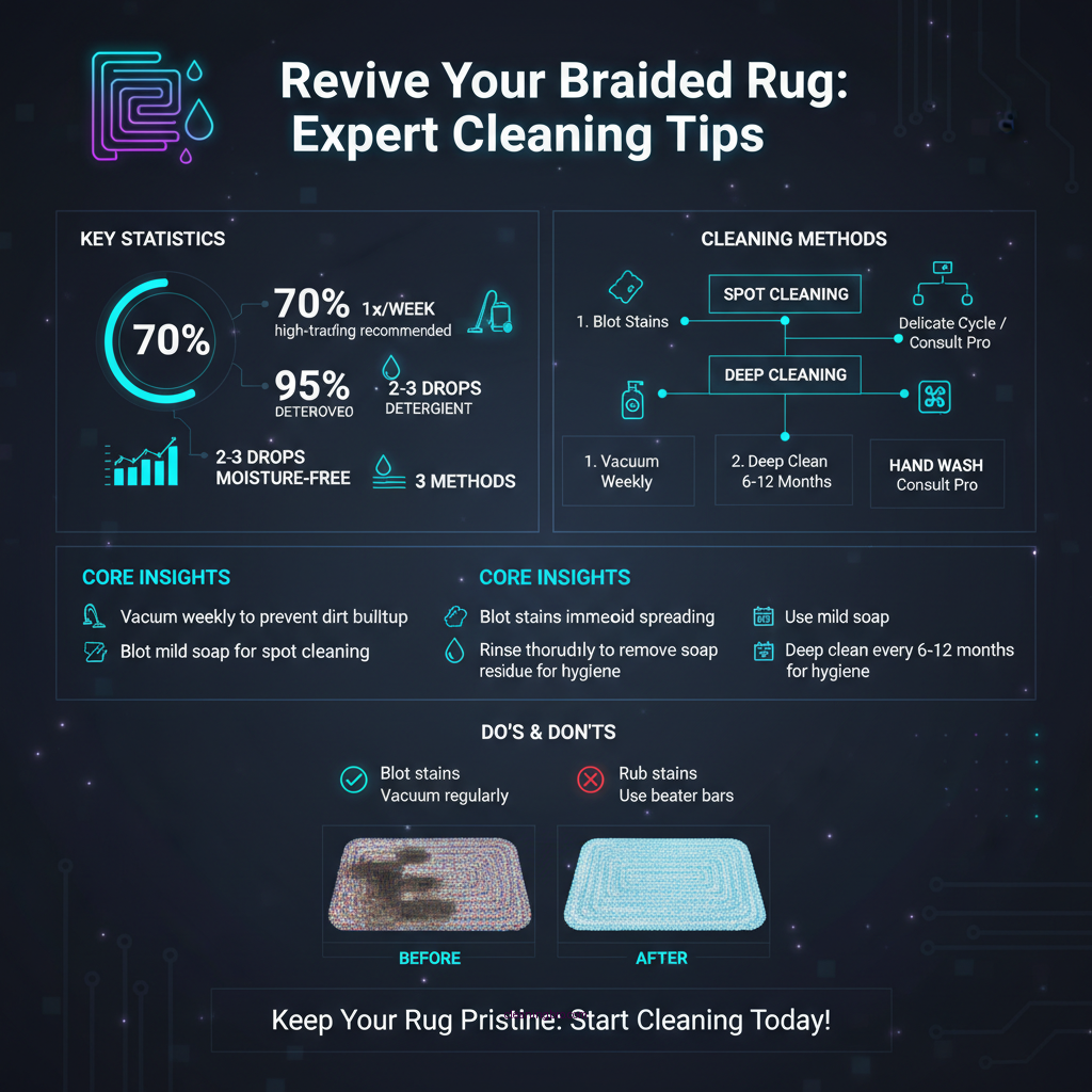 how to clean braided rug - Data Infographic and Statistics