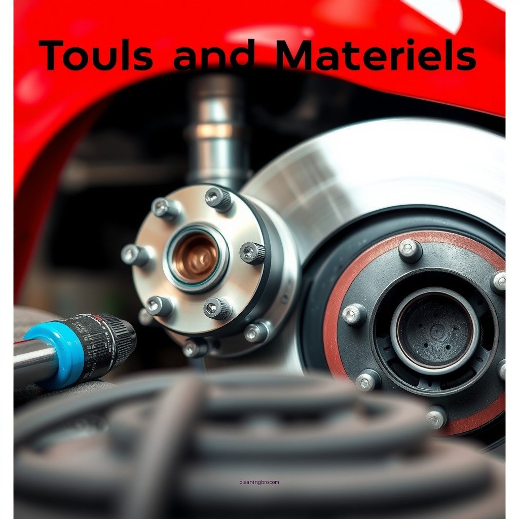Tools and Materials Needed - how to clean brake dust off rotors
