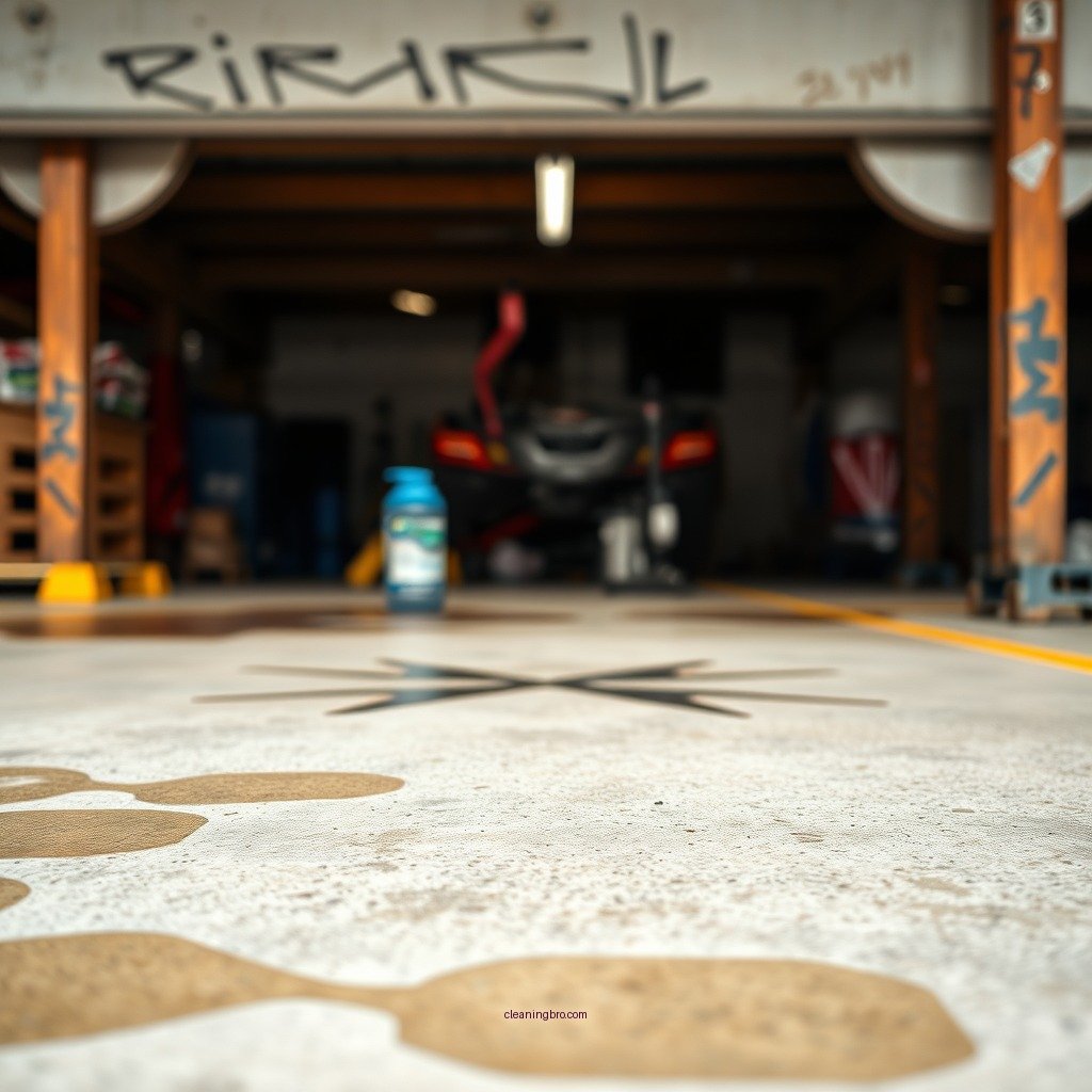 Understanding Brake Fluid Stains - how to clean brake fluid off concrete