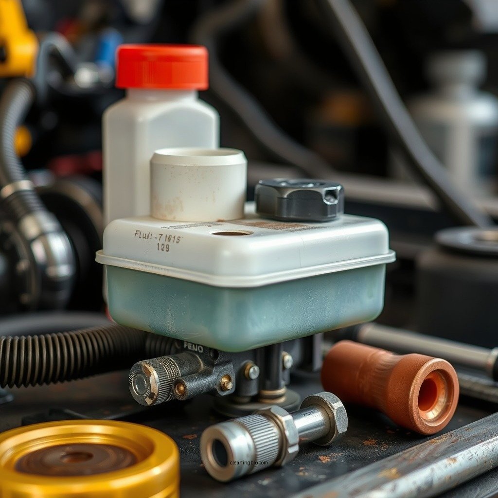 Tools and Materials Needed - how to clean brake fluid reservoir