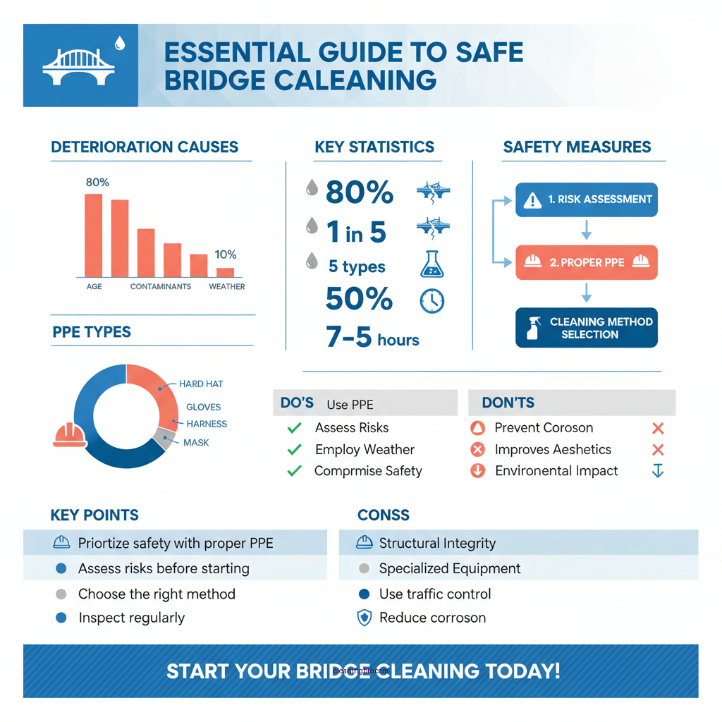 how to clean bridge - Data Infographic and Statistics