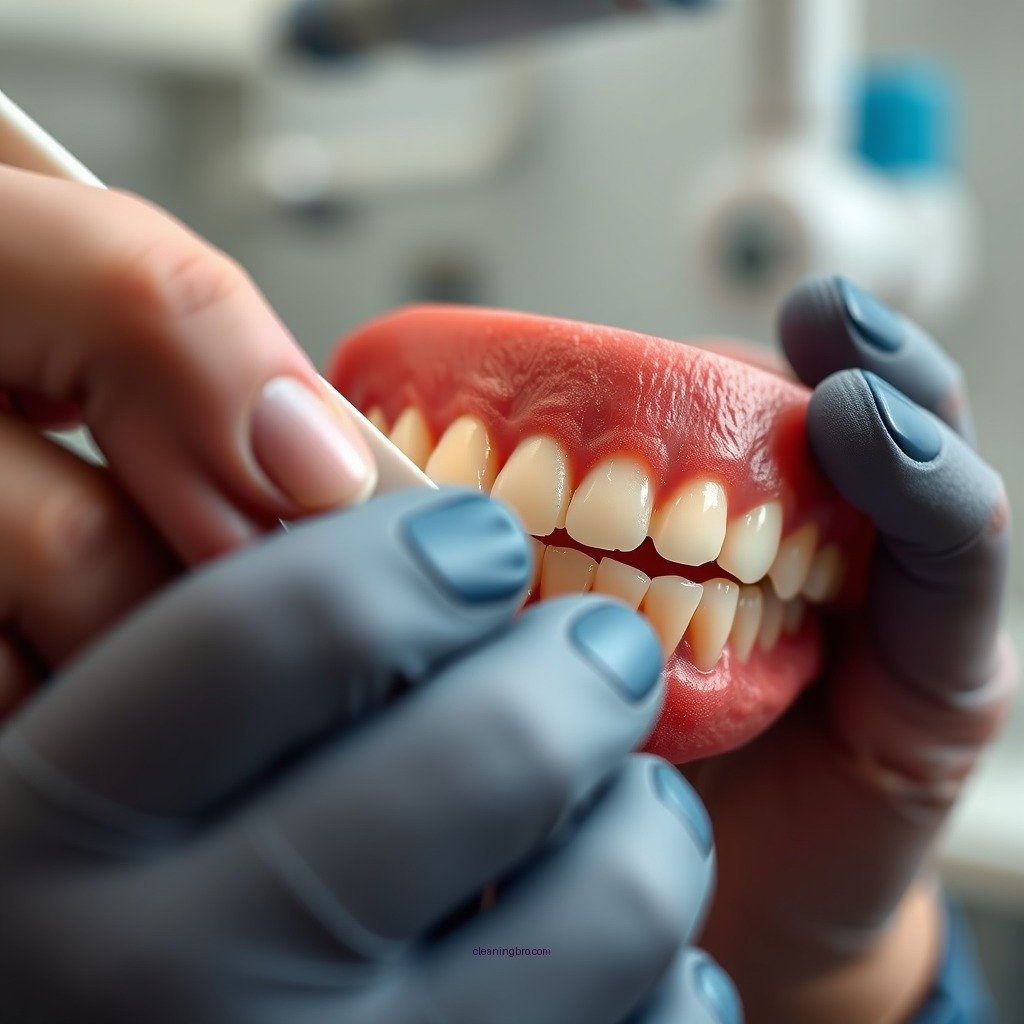 Step-by-Step Cleaning Process - how to clean bridge teeth