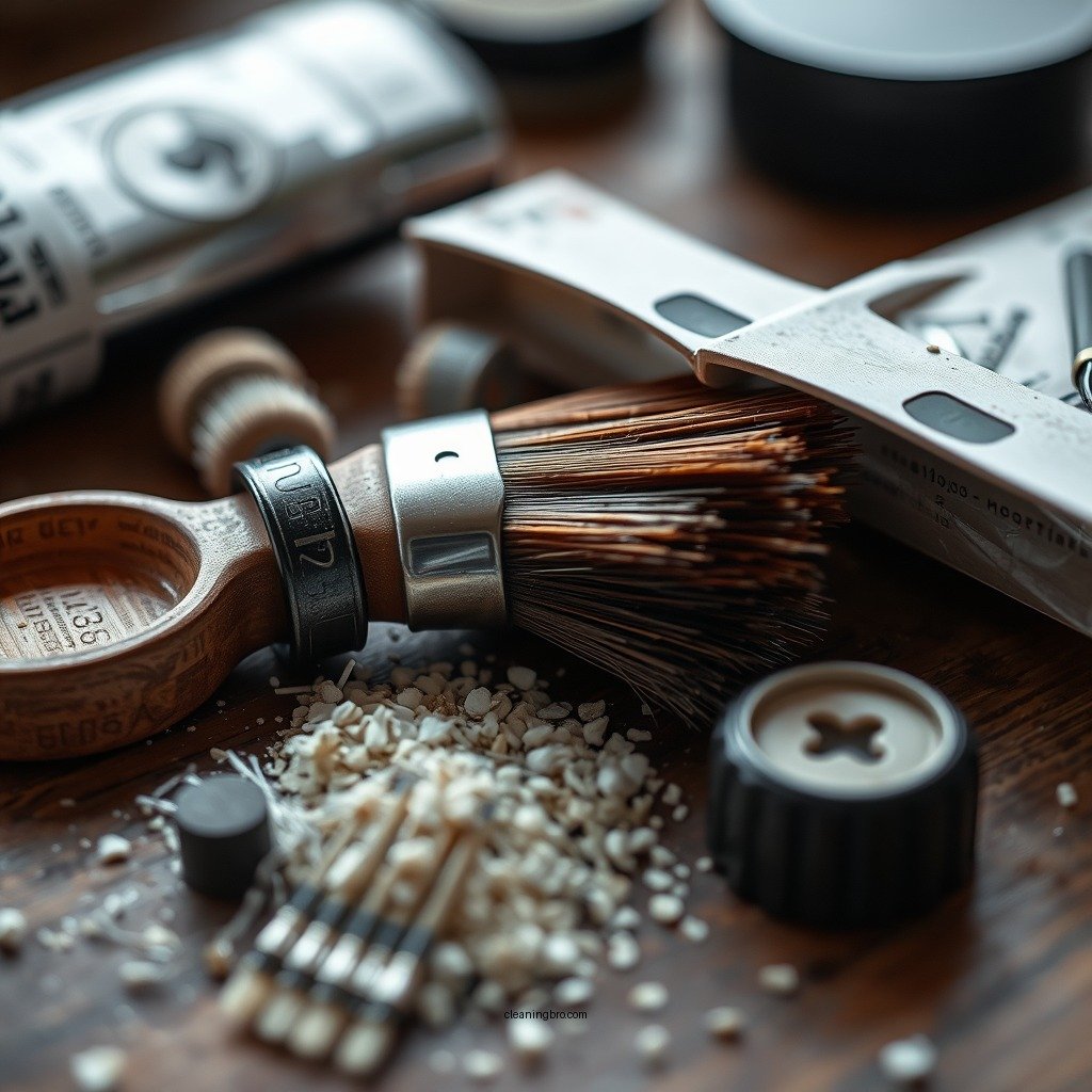 Materials Needed for Cleaning - how to clean brush with mineral spirits