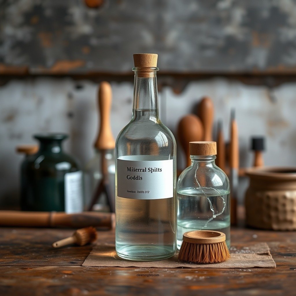 Understanding Mineral Spirits - how to clean brushes with mineral spirits