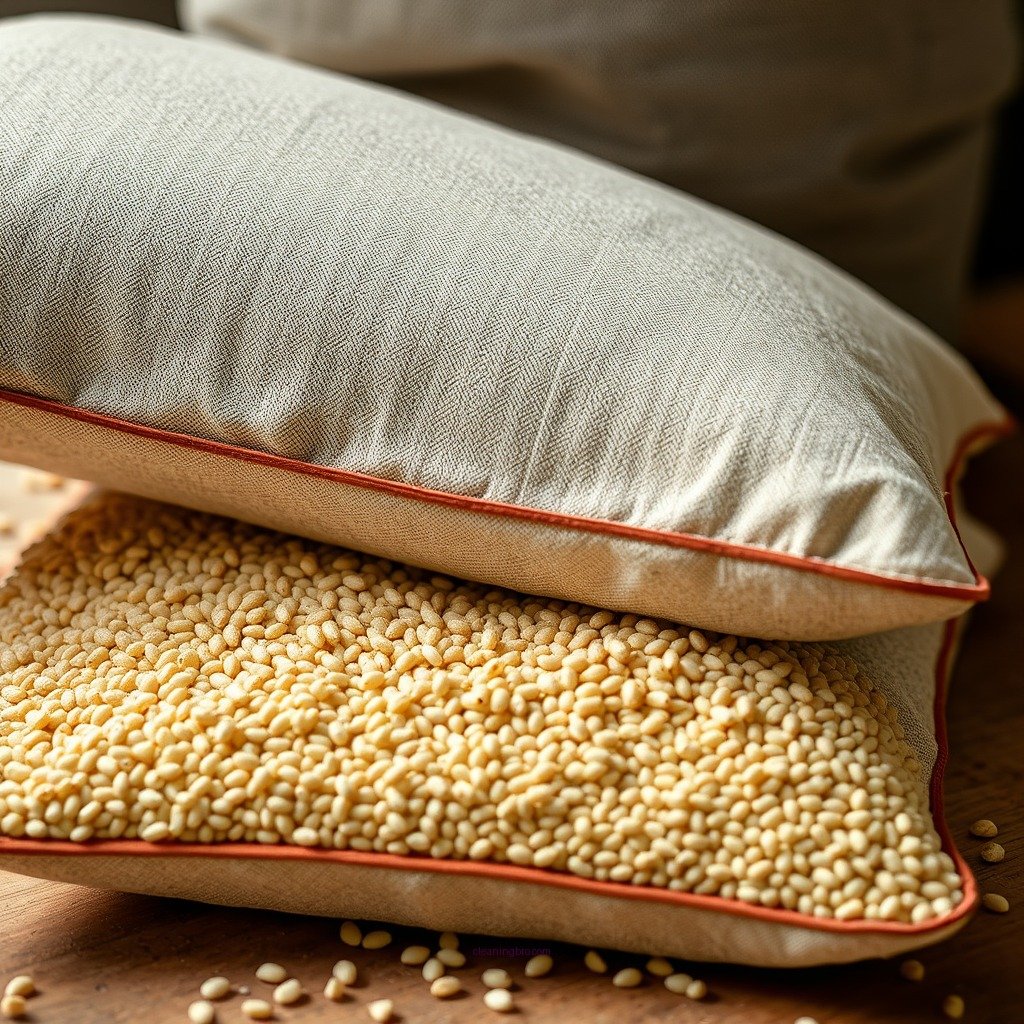 Cleaning the Buckwheat Hulls - how to clean buckwheat pillow