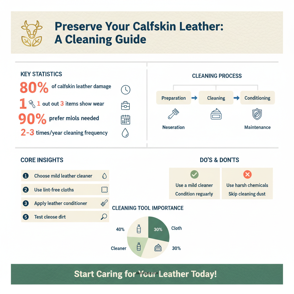 how to clean calfskin leather - Data Infographic and Statistics