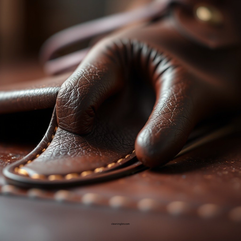 Preparing to Clean - how to clean calfskin leather