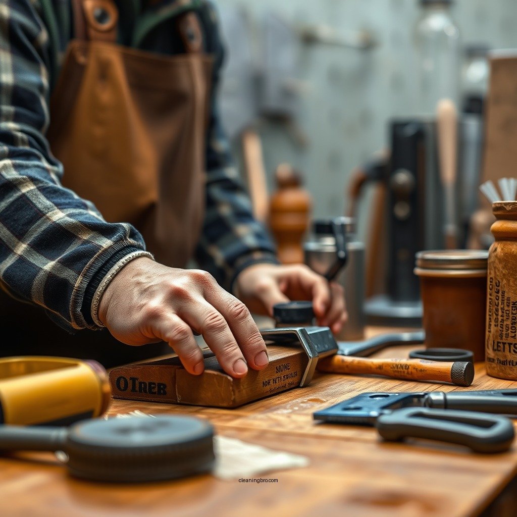 Tools and Supplies Needed - how to clean calfskin