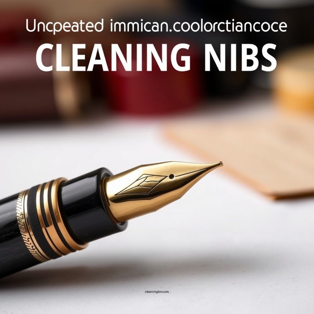 Understanding the Importance of Cleaning Nibs - how to clean calligraphy pen nibs