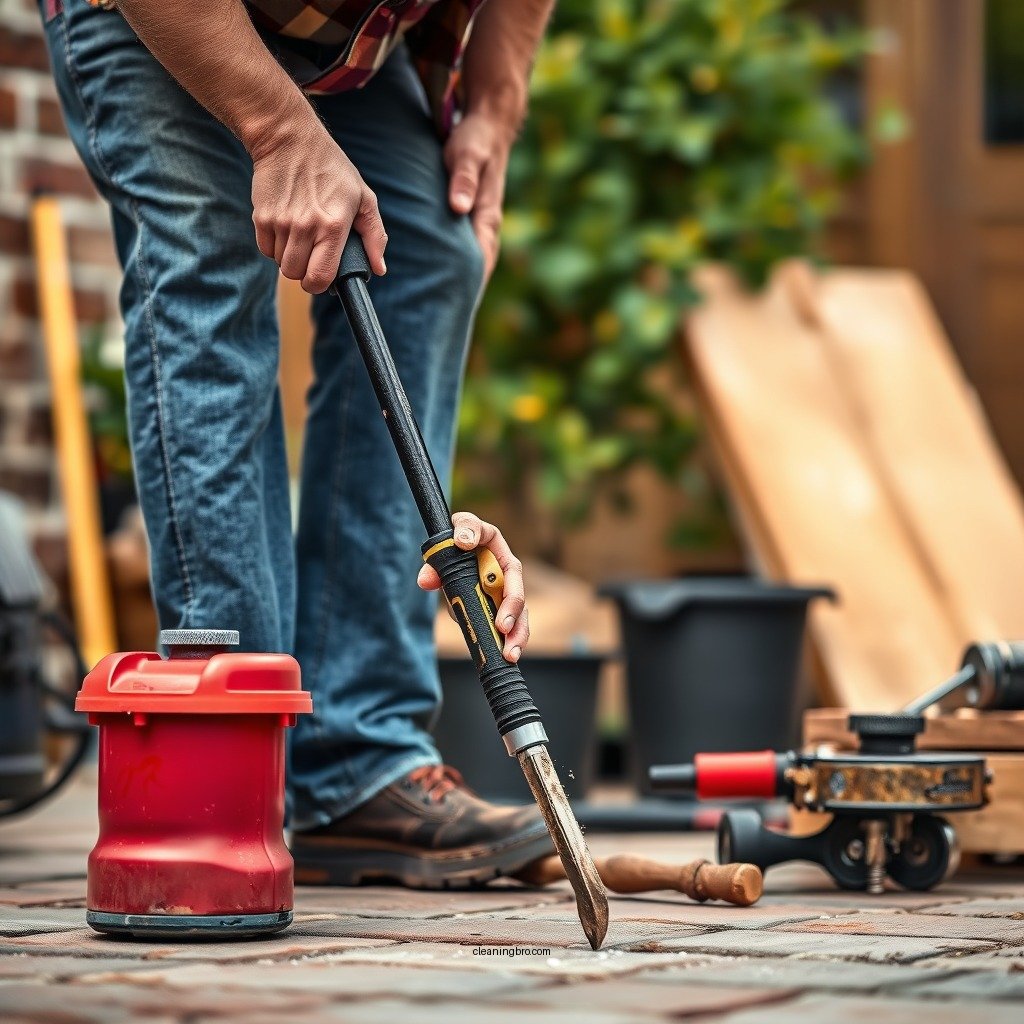 Gathering the Right Tools and Supplies - how to clean cambridge pavers