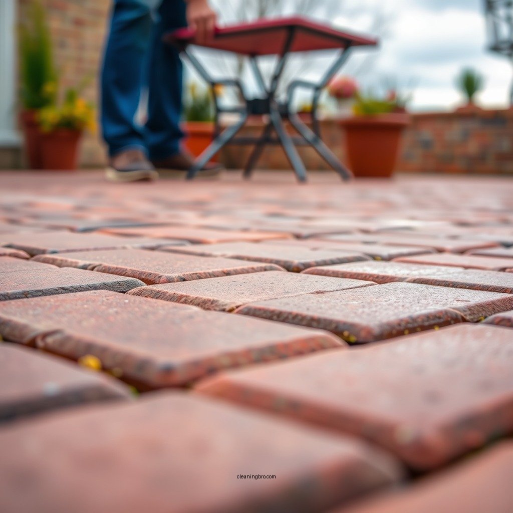 Preparing the Area - how to clean cambridge pavers