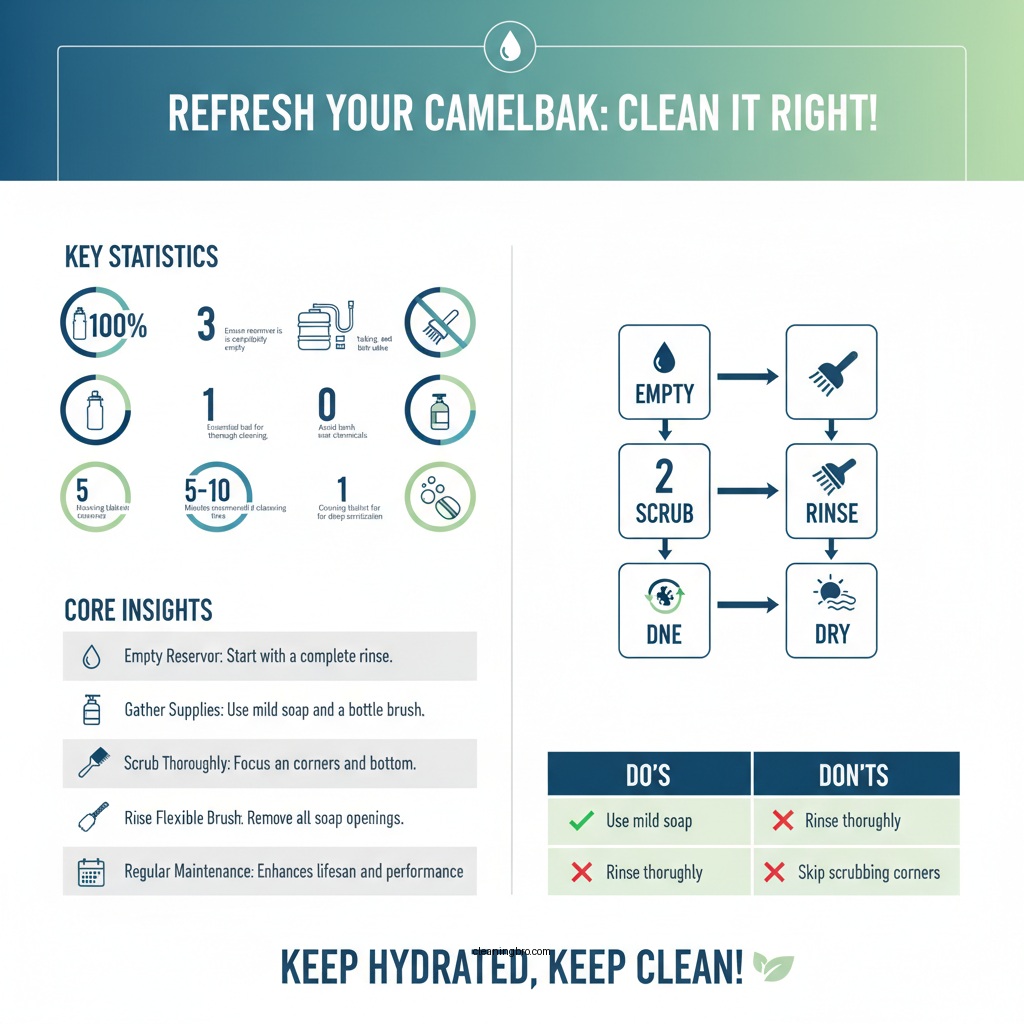 how to clean camel back - Data Infographic and Statistics
