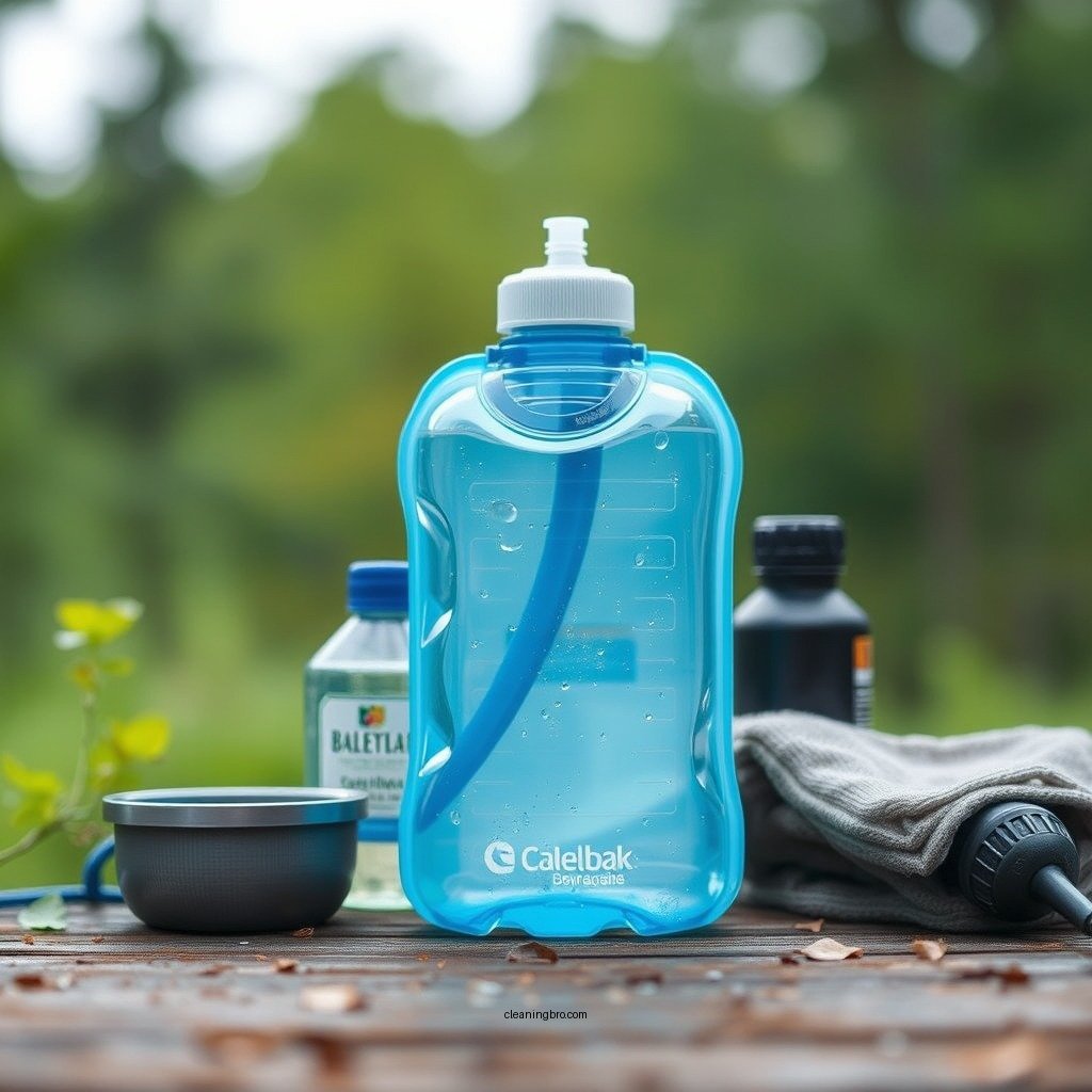 Gather Your Cleaning Supplies - how to clean camelbak tube