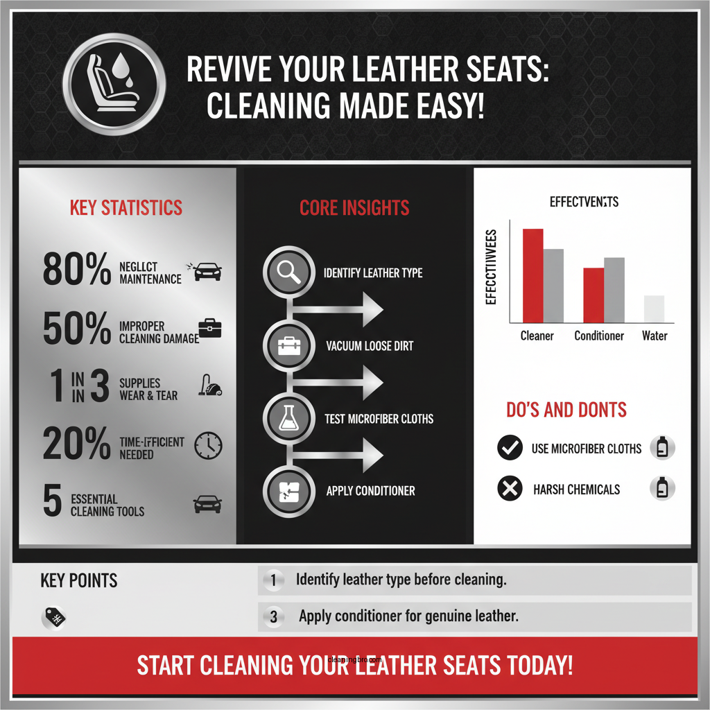 how to clean car leather seats with holes - Data Infographic and Statistics