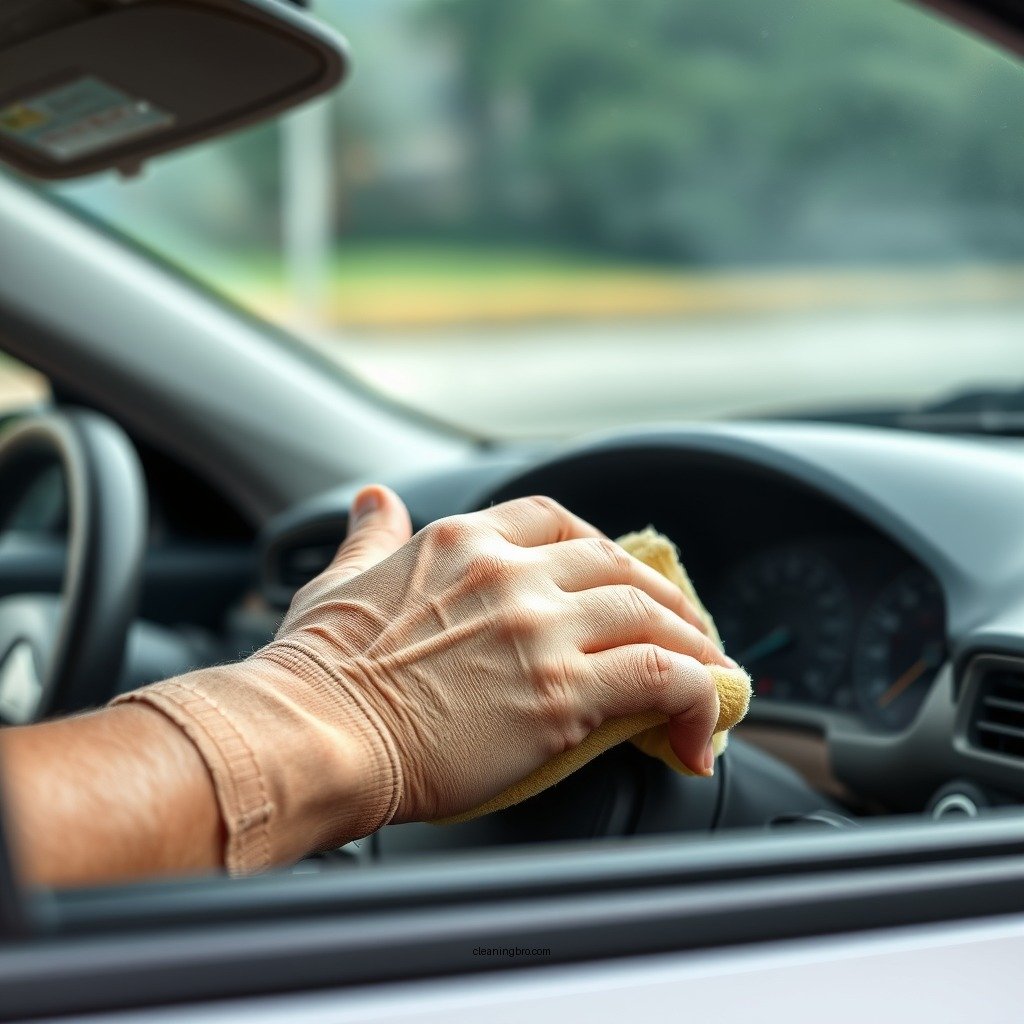 Step-by-Step Cleaning Process - how to clean car plastic trim