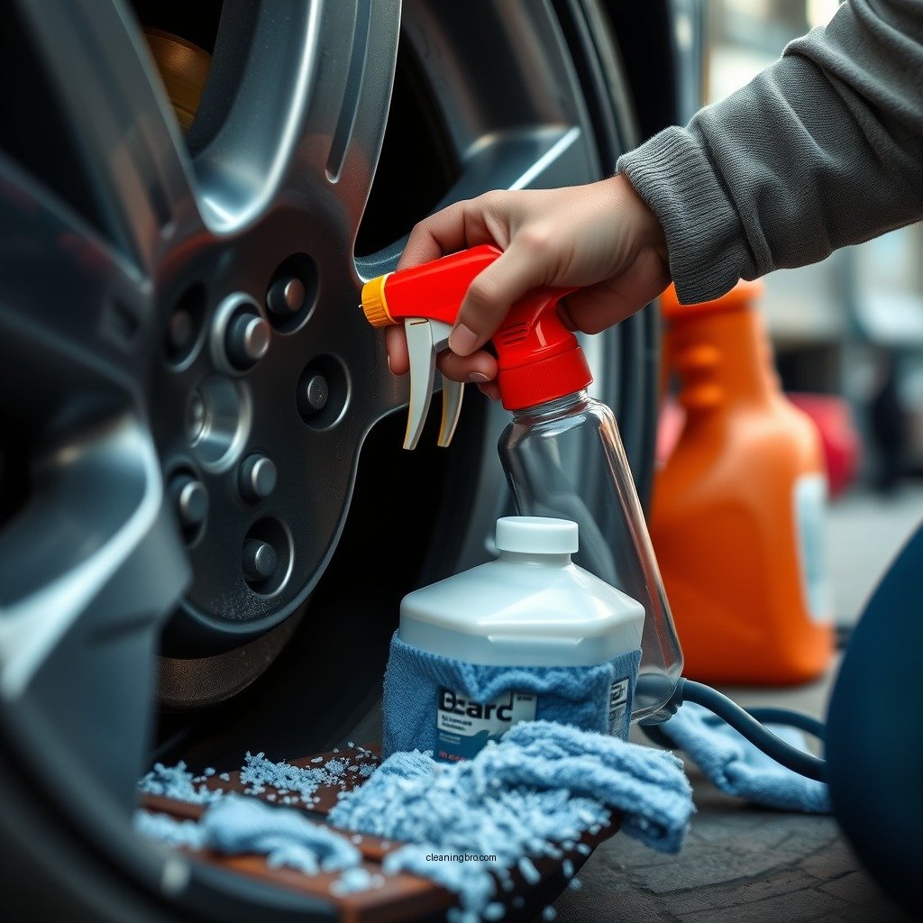 Gather Your Supplies - how to clean car rims