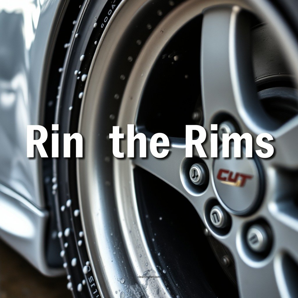 Rinse the Rims - how to clean car rims