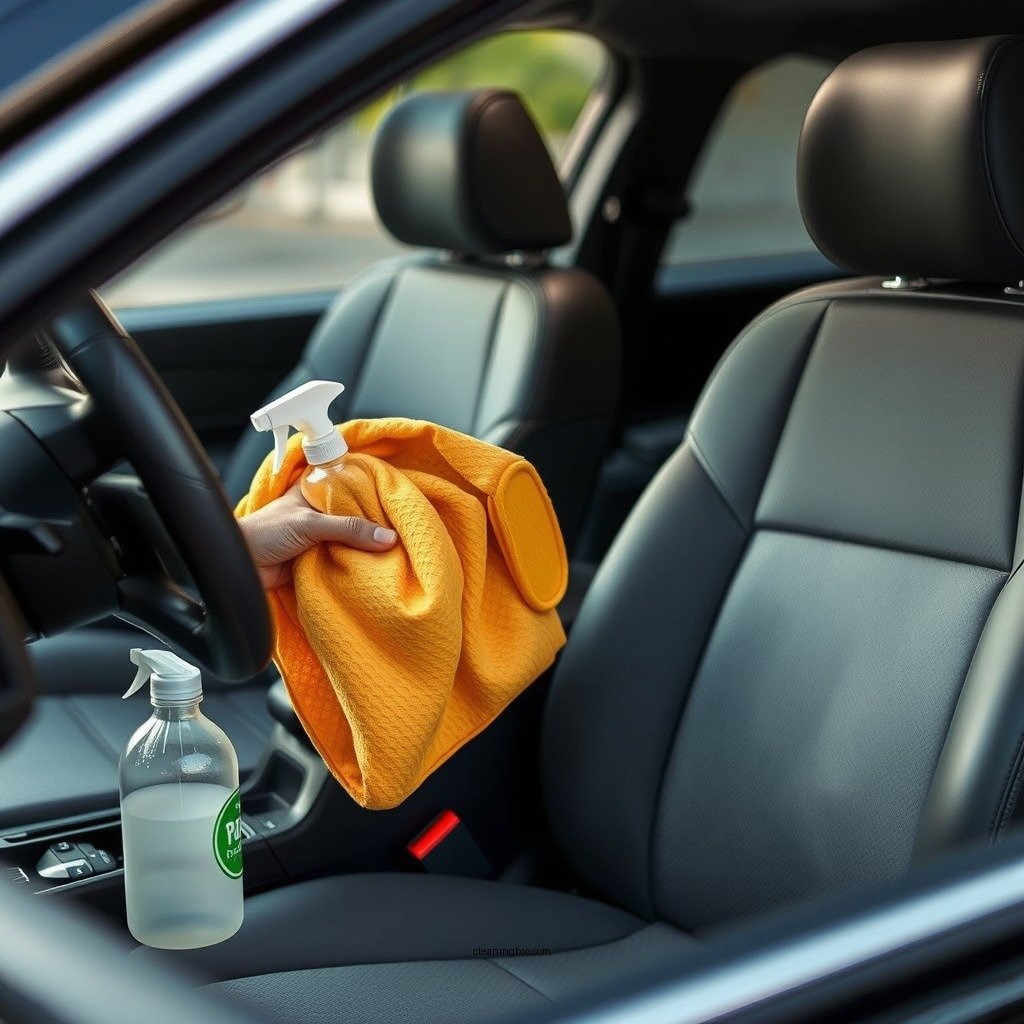 Gather Necessary Cleaning Supplies - how to clean car seat covers