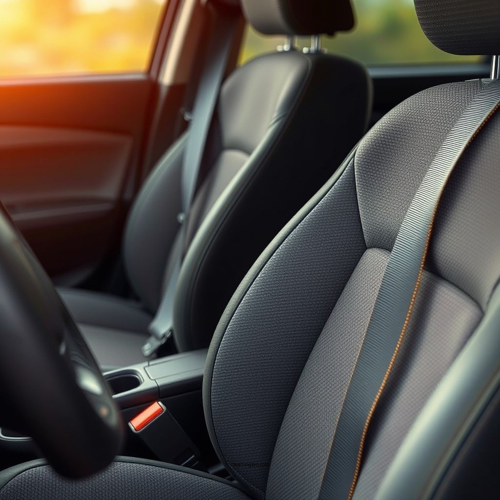 Prepare the Area - how to clean car seatbelts
