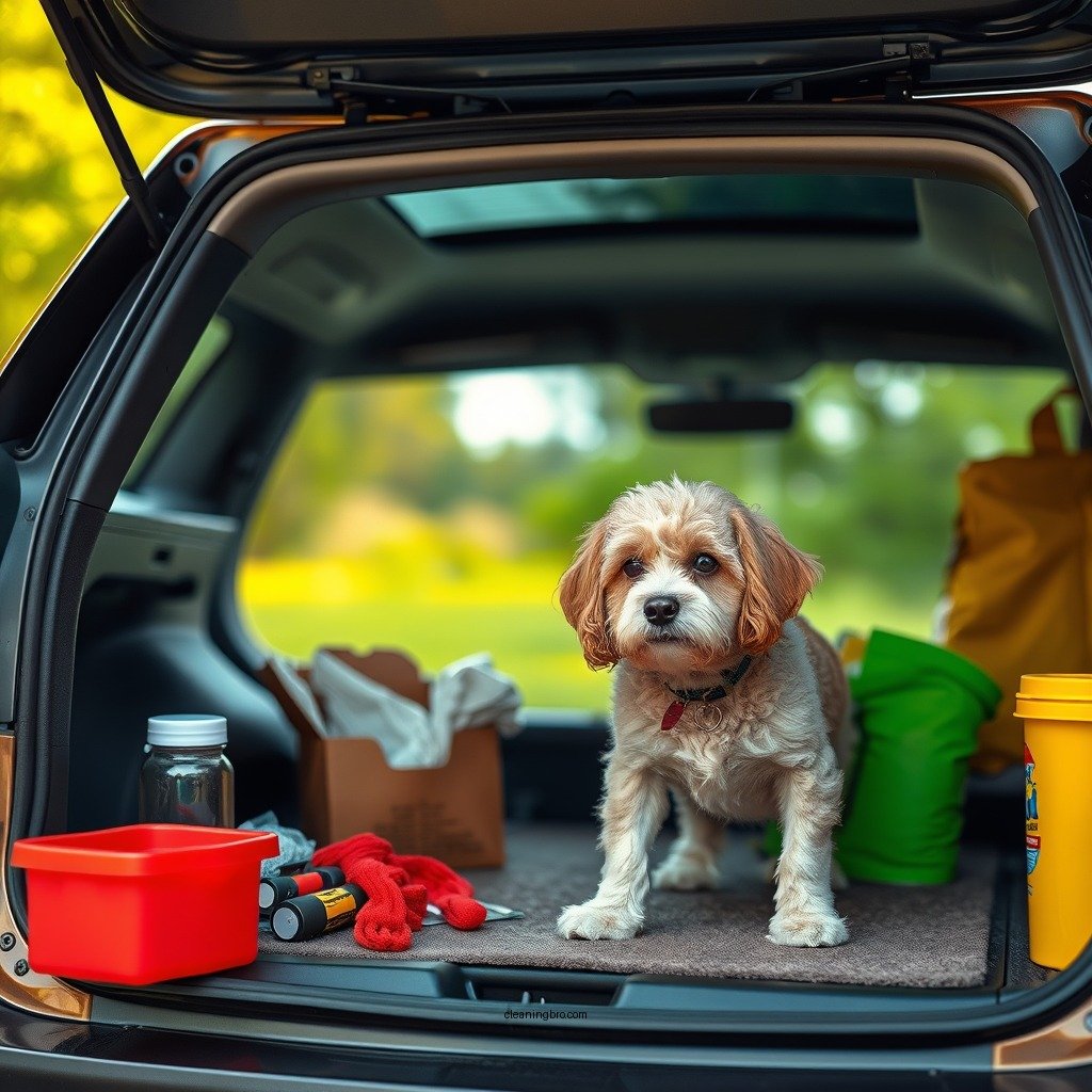Gather Necessary Supplies - how to clean car trunk carpet