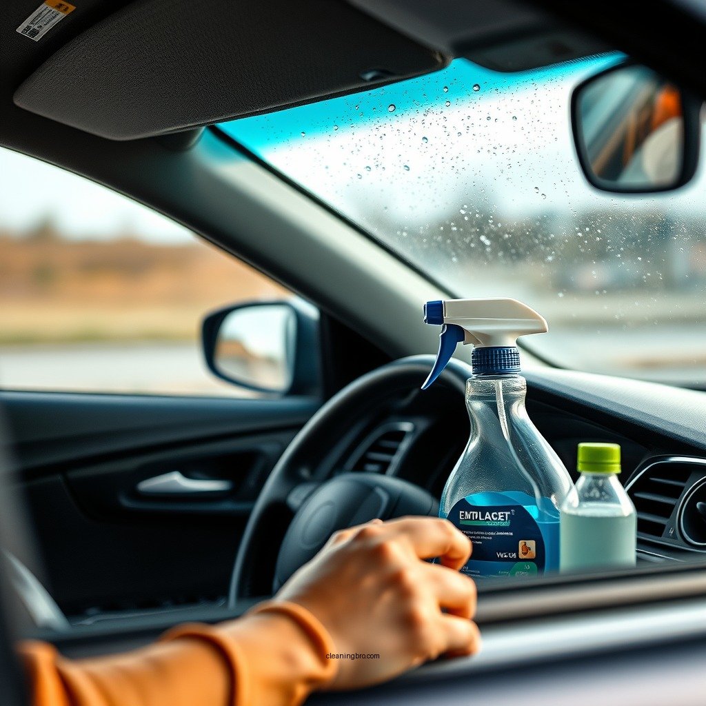 Essential Cleaning Supplies - how to clean car windows with tint