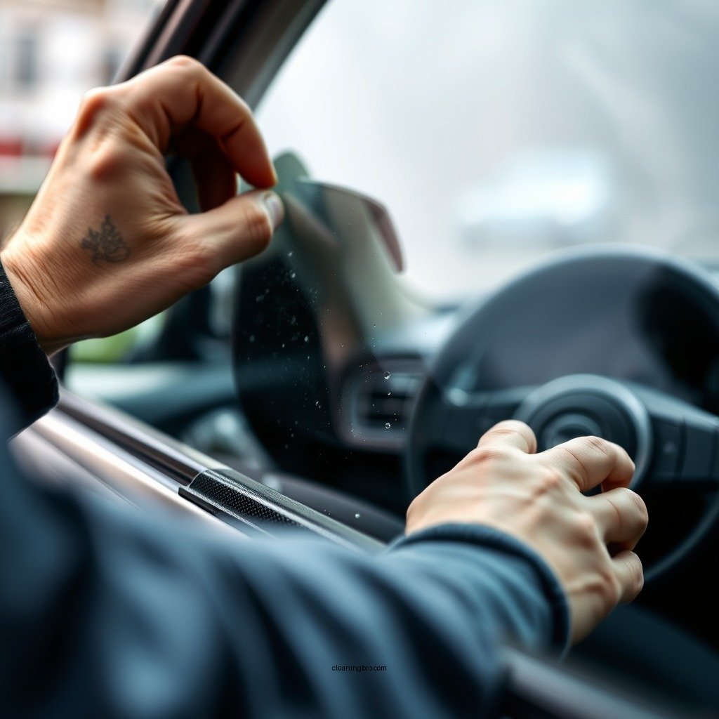 Pre-Cleaning Steps - how to clean car windows with onr