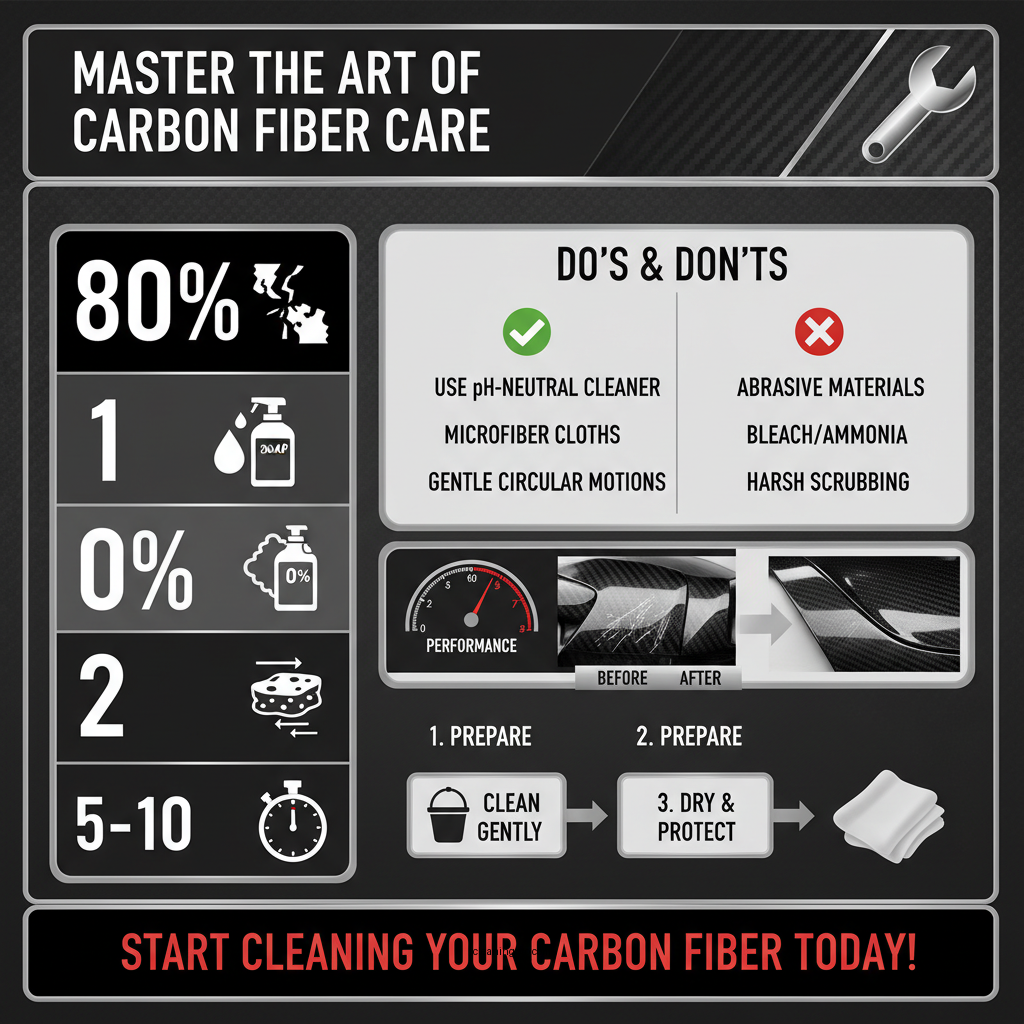 how to clean carbon fiber - Data Infographic and Statistics