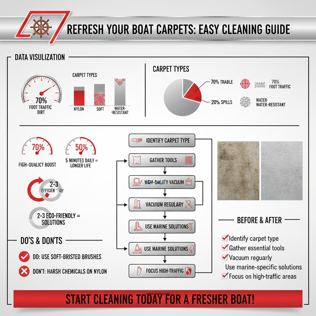 how to clean carpet in a boat - Data Infographic and Statistics