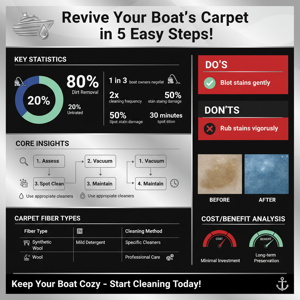 how to clean carpet in boat - Data Infographic and Statistics