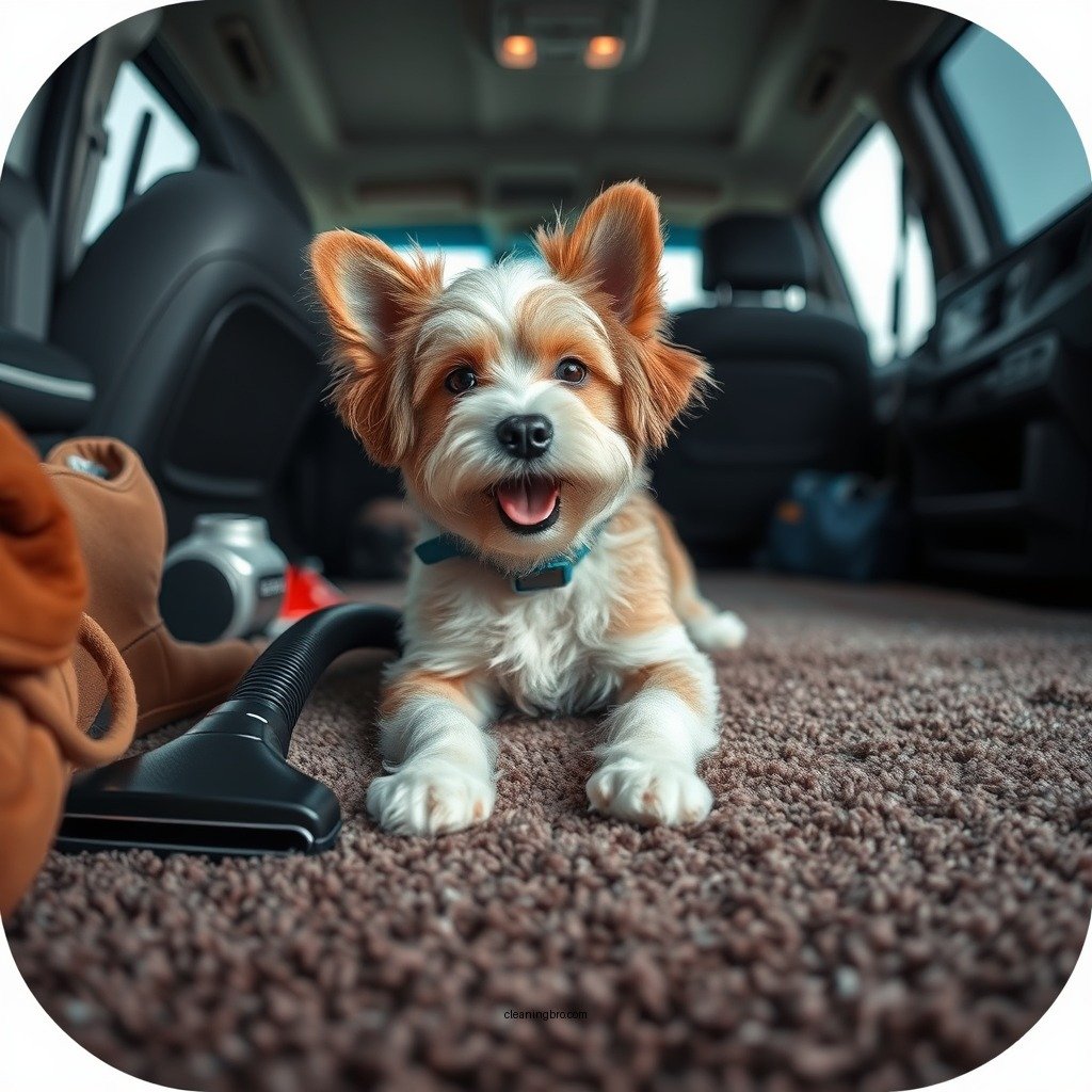 Vacuum the Carpet - how to clean carpet in vehicle