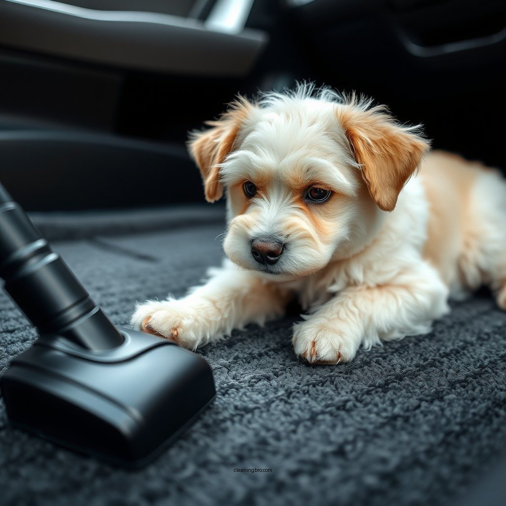 Vacuum the Carpet Mats - how to clean carpet mats in car