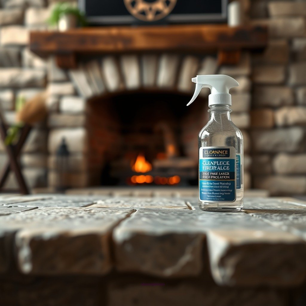 Choosing the Right Cleaning Solution - how to clean cast stone fireplace