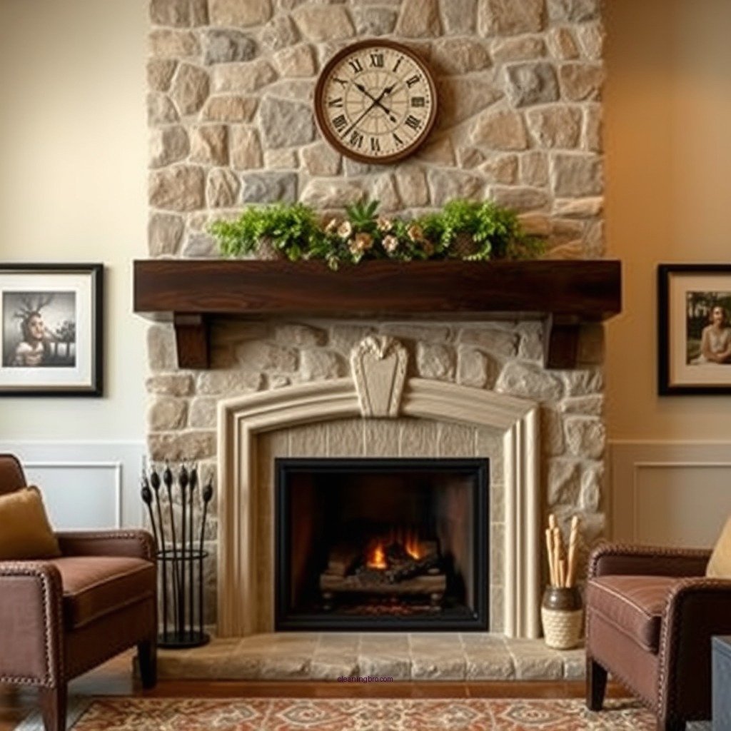 Understanding Cast Stone Fireplace Maintenance - how to clean cast stone fireplace