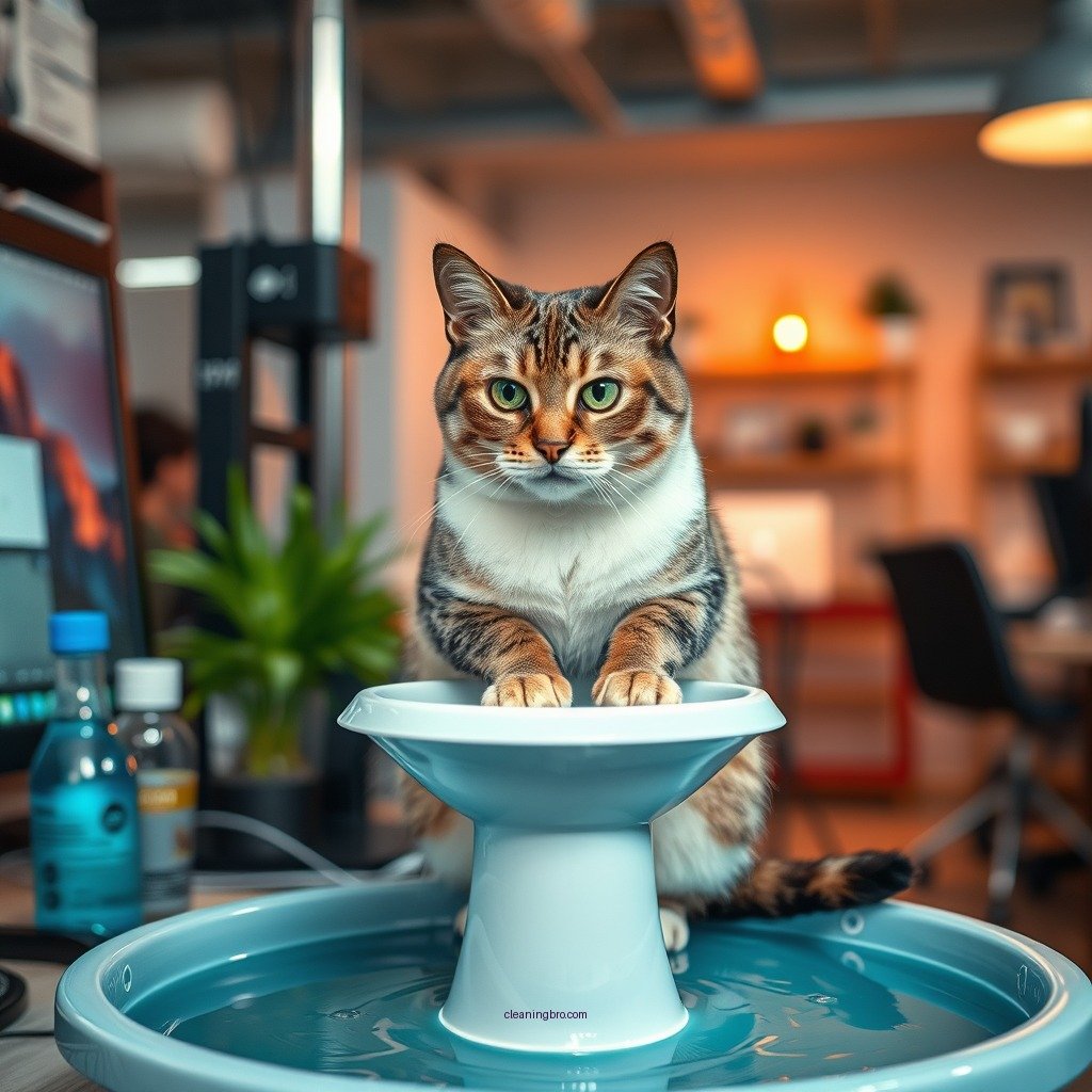Gather Your Cleaning Supplies - how to clean cat fountain