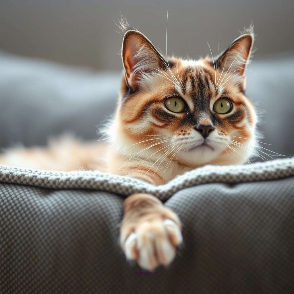 Clean Fabric and Cushions - how to clean cat tower