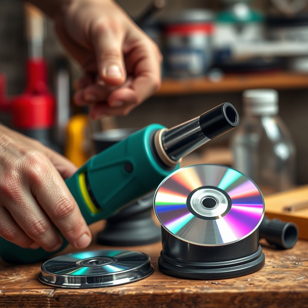 Essential Cleaning Tools - how to clean cds