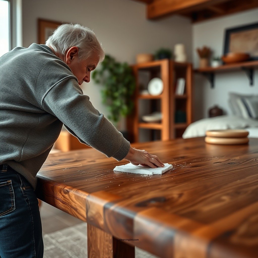 Step-by-Step Cleaning Process - how to clean cedar wood furniture
